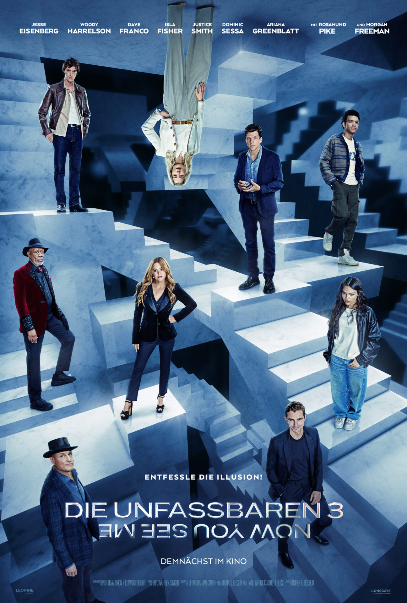 Entfessle die Illusion: DIE UNFASSBAREN 3 - NOW YOU SEE ME Entfessle die Illusion: DIE UNFASSBAREN 3 - NOW YOU SEE ME / Ab 13. November 2025 im Verleih von LEONINE Studios im Kino!